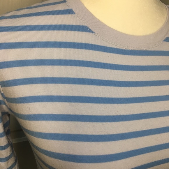 Gap Favorite shirt blue stripes 100% cotton - Picture 2 of 13
